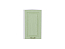 Шкаф верхний торцевой Ницца (716х300х304) Белый/Дуб оливковый