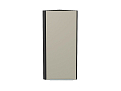 Шкаф верхний торцевой Фьюжн (920х300х306) graphite/silky grey